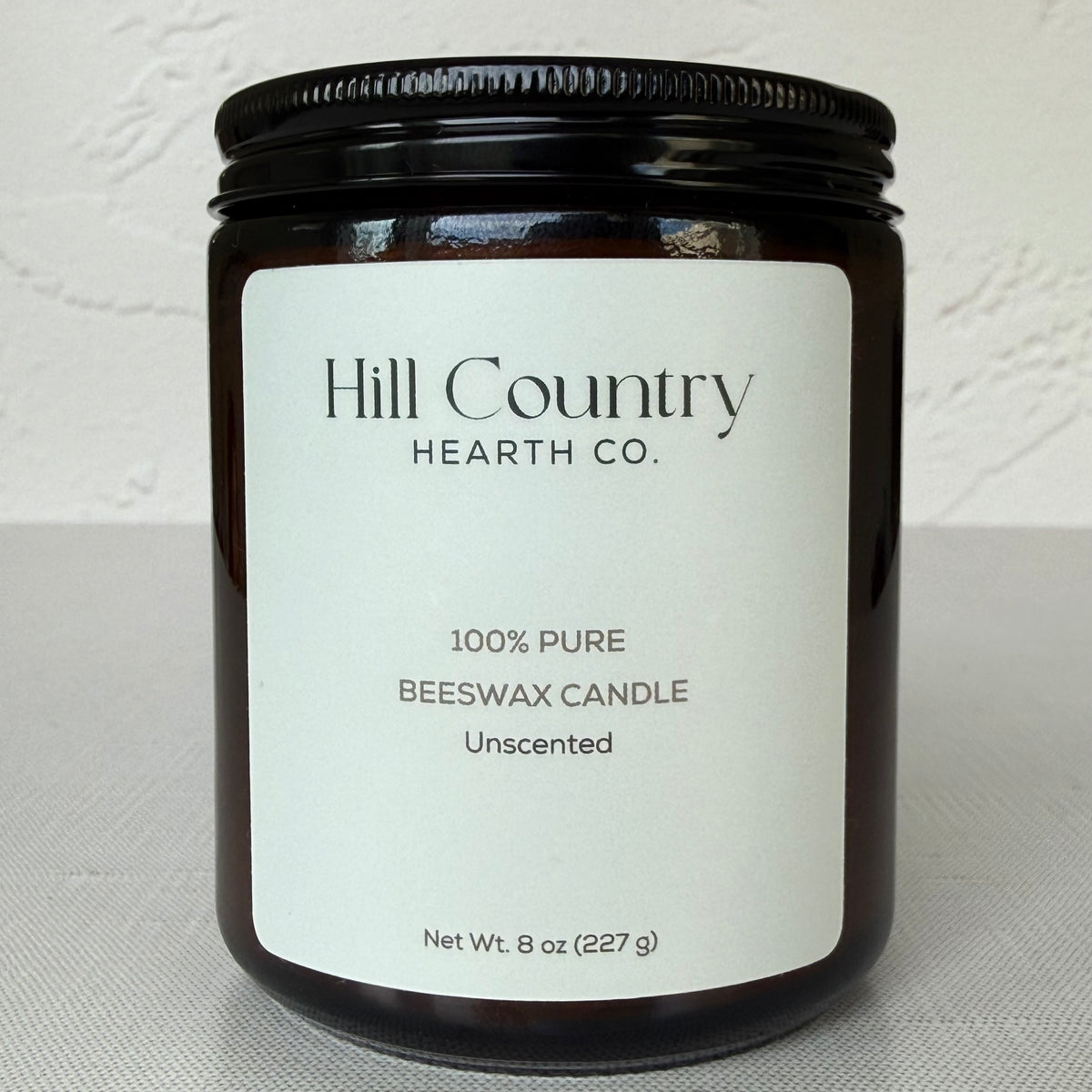 100% Pure Beeswax Candle