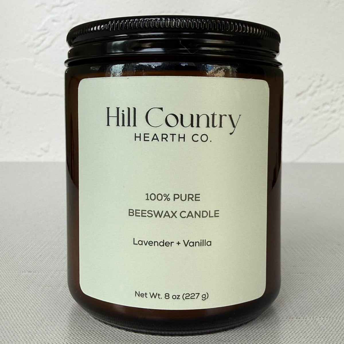100% Pure Beeswax Candle